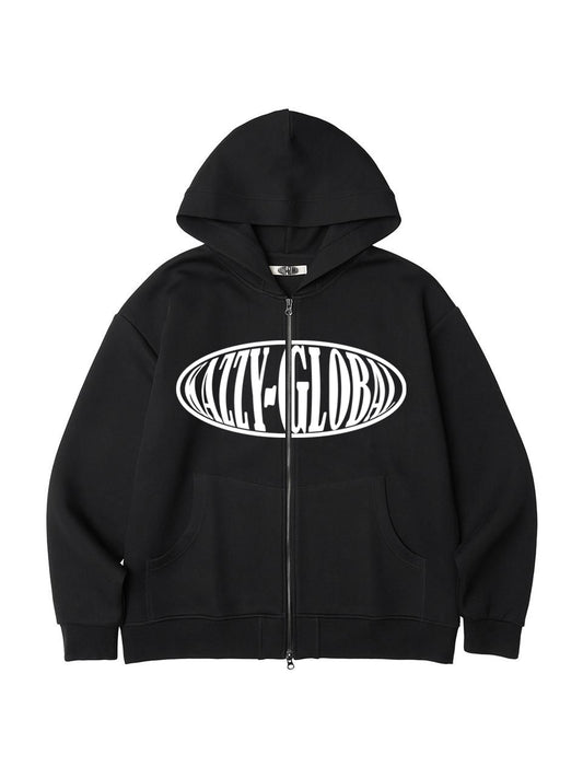 ZIP HOODIE KAZZY GLOBAL BIG LOGO